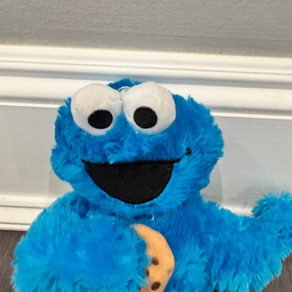 Sesame Street Cookie Monster 10” in Blue Plush Stuffed Animal Toddler Kids Baby - Picture 2 of 9